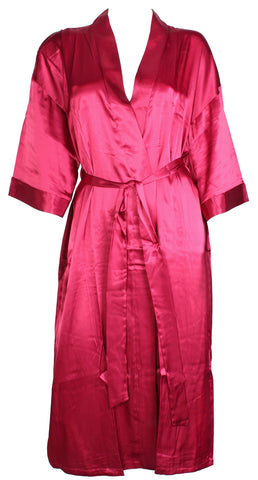 Intimo Women's Silk Kimono Robe Medium