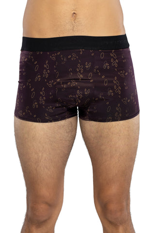 Intimo Mens Oval'S Euro Boxer Briefs Medium