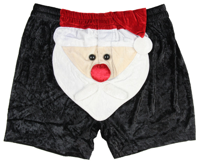 Intimo Mens Santa Claus Face Christmas Boxers Small