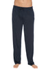 Intimo Mens Soft Knit Pant, Navy, Medium