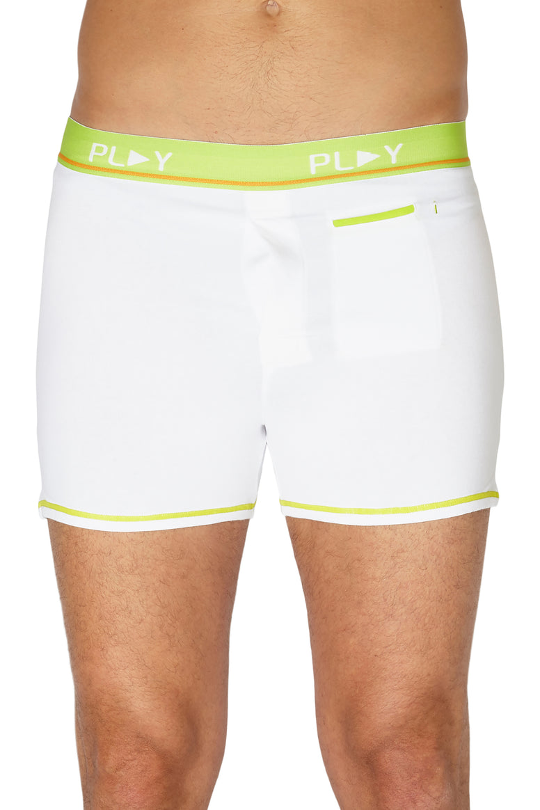 INTIMO Boys iPocket Play Boxer, White, X-Large