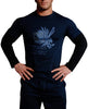 Intimo Mens Knit Pant With Double Layer Long Sleeve T-Shirt Set