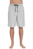 INTIMO Mens Soft Rayon Jam Sleep Shorts (Grey, Medium)