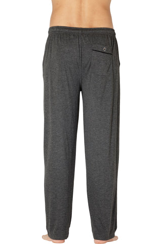 INTIMO Mens Soft Knit Lounge Pant (Grey, S)