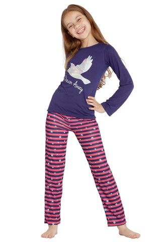 INTIMO Chloe and Olivia Kids Dream Away Pajamas