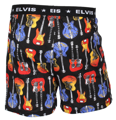 Intimo Men's Elvis Presley Guitar Cotton Boxer Underwear