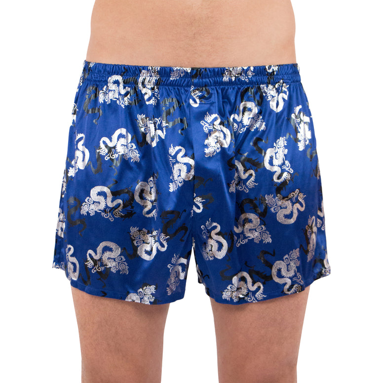 Metallic Dragon Boxer Short, Medium