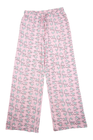 INTIMO Womens Ooh La Printed Pajama Sleep Pants