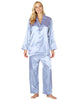Intimo Womens Poly Charmeuse Pajama Set