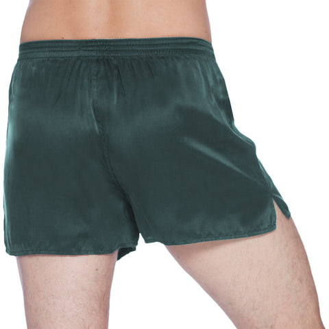 Intimo Mens Classic Silk Boxers, Forrest, XX-LARGE