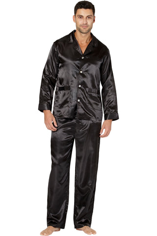 Intimo Classic Mens Satin Pajama