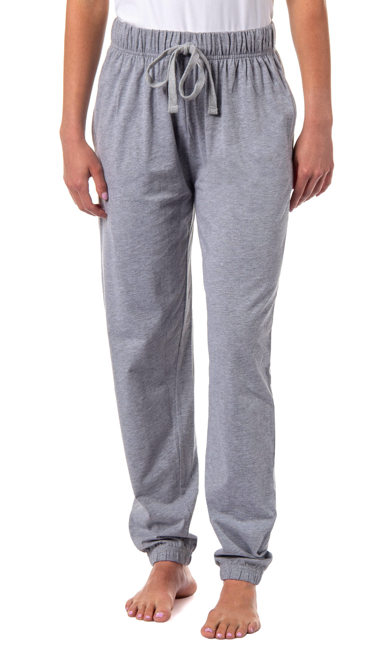 Intimo Womens Cotton/Poly Jogger Lounge Pajama Pant