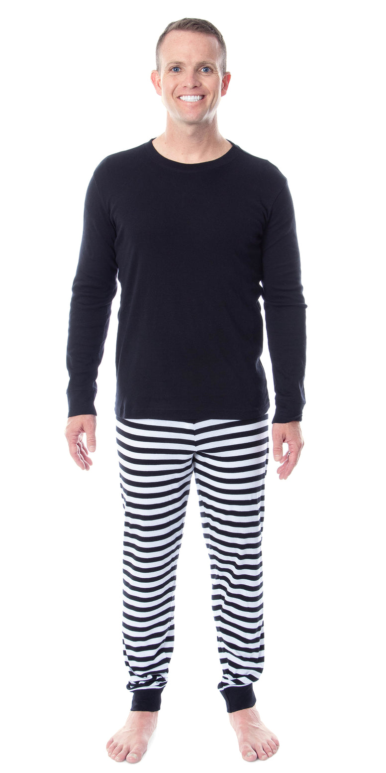 Intimo Adult Cotton Tight Fit 2 Piece Pajama Set
