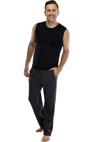 Intimo Mens Workout Fitness Muscle Tee Shirt, Black Medium