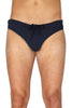 INTIMO Mens Comfy Soft Knit Bikini Brief, Navy, Small